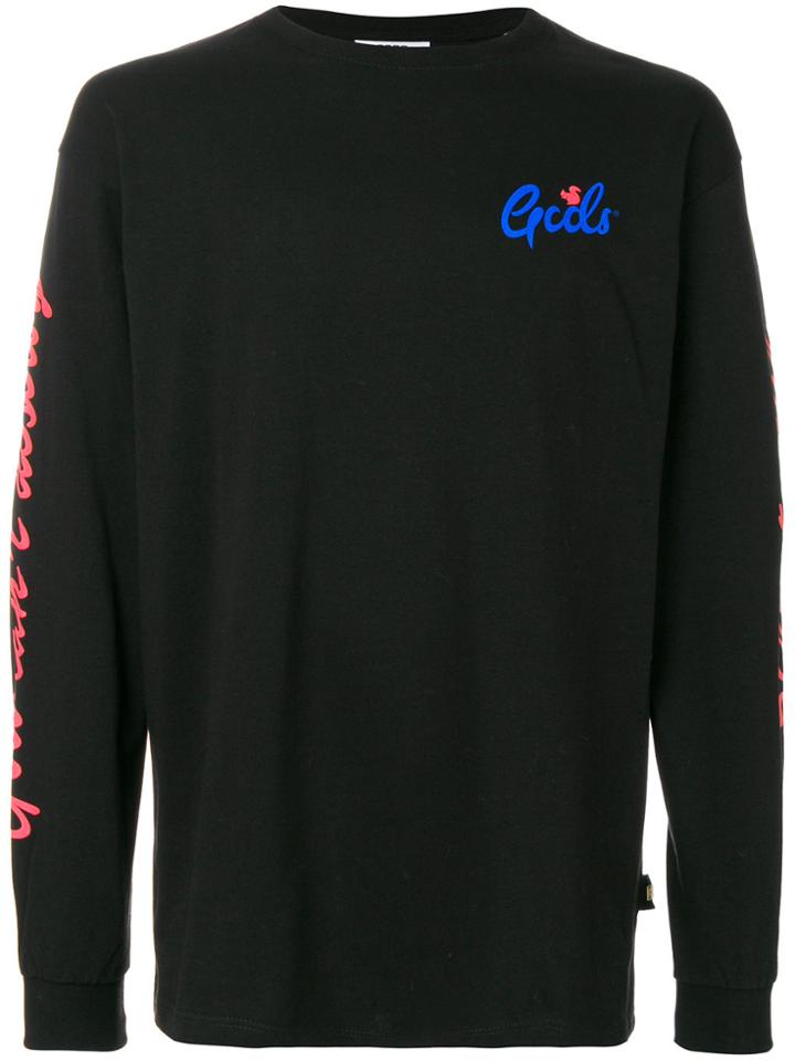 Gcds Branded Top - Black