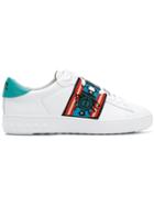 Ash Navajo-style Front Detail Trainers - White