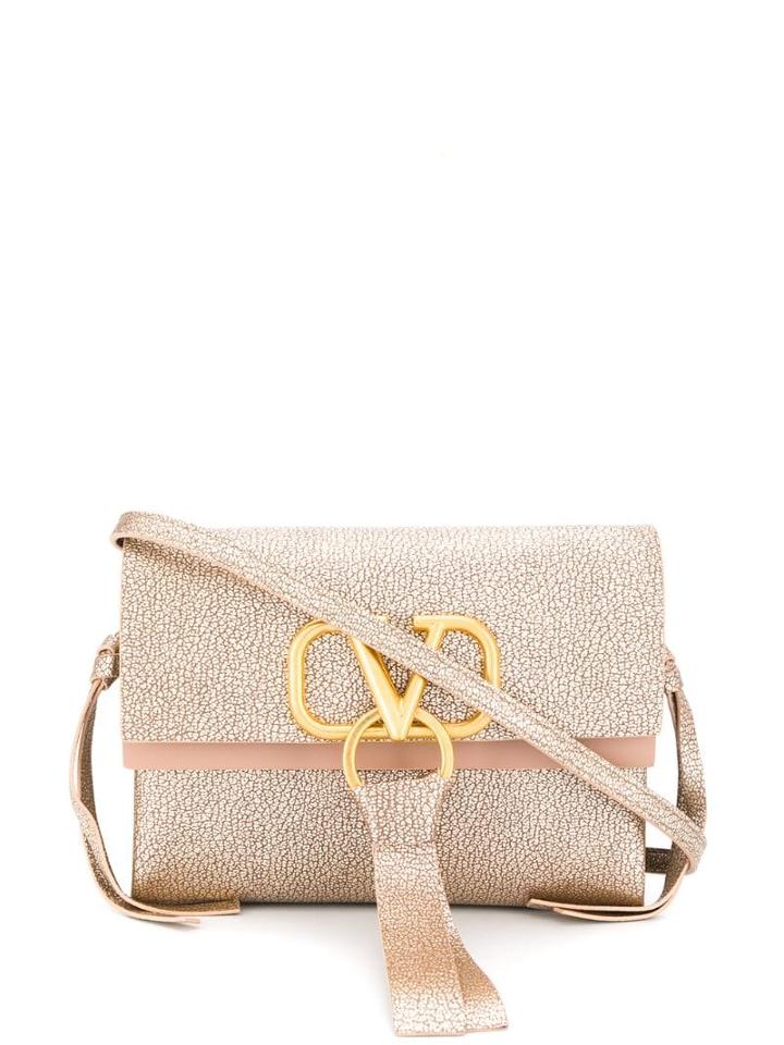 Valentino Valentino Garavani Vring Cross-body Bag - Gold