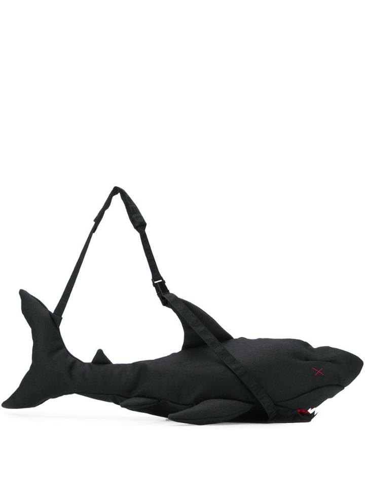 Raeburn Shark Shoulder Bag - Black