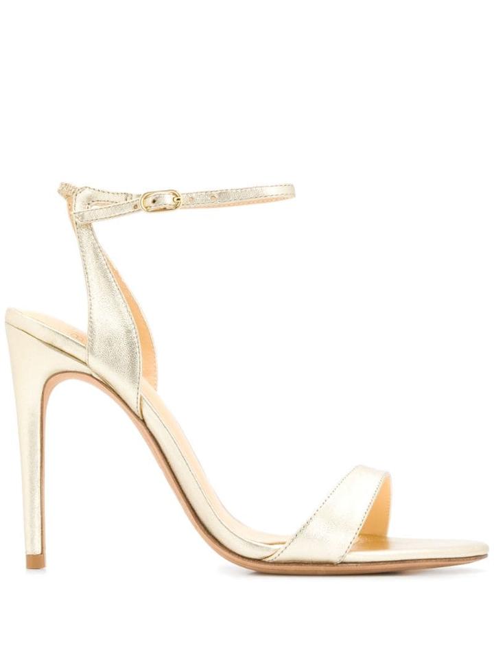 Alexandre Birman Willow 100 Sandals - Gold