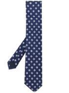 Corneliani Woven Tie - Blue