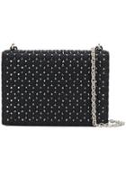 Rodo Crystal Embellished Mini Bag - Black