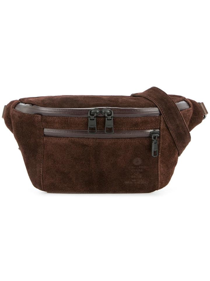 As2ov Zipped Belt Bag - Brown