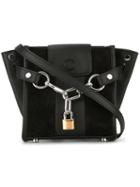 Alexander Wang Mini 'attica' Crossbody Bag, Women's, Black, Leather/suede/metal