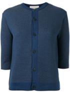 Stephan Schneider - Night Cardigan - Women - Cotton/nylon/wool - M, Women's, Blue, Cotton/nylon/wool