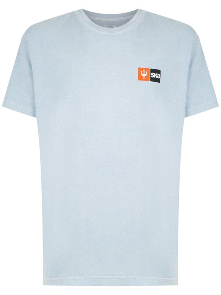 Osklen T-shirt With Print Detail - Blue