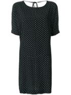 Twin-set Polka Dot T-shirt Dress - Black