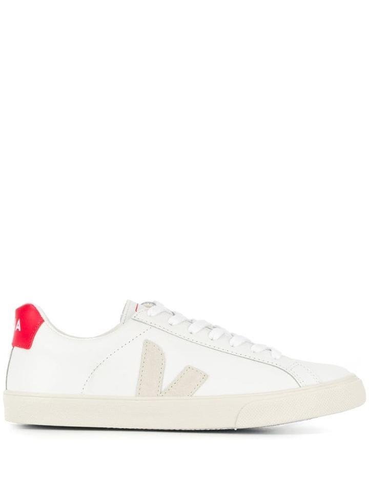 Veja Esplar Logo Patch Sneakers - White