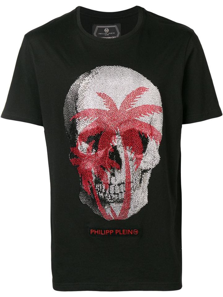Philipp Plein Platinum Cut Round Neck T-shirt - Black