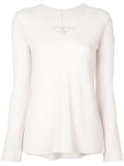 Vince Slouch Knitted Top - Neutrals