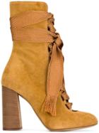 Chloé 'harper' Ankle Boots - Brown