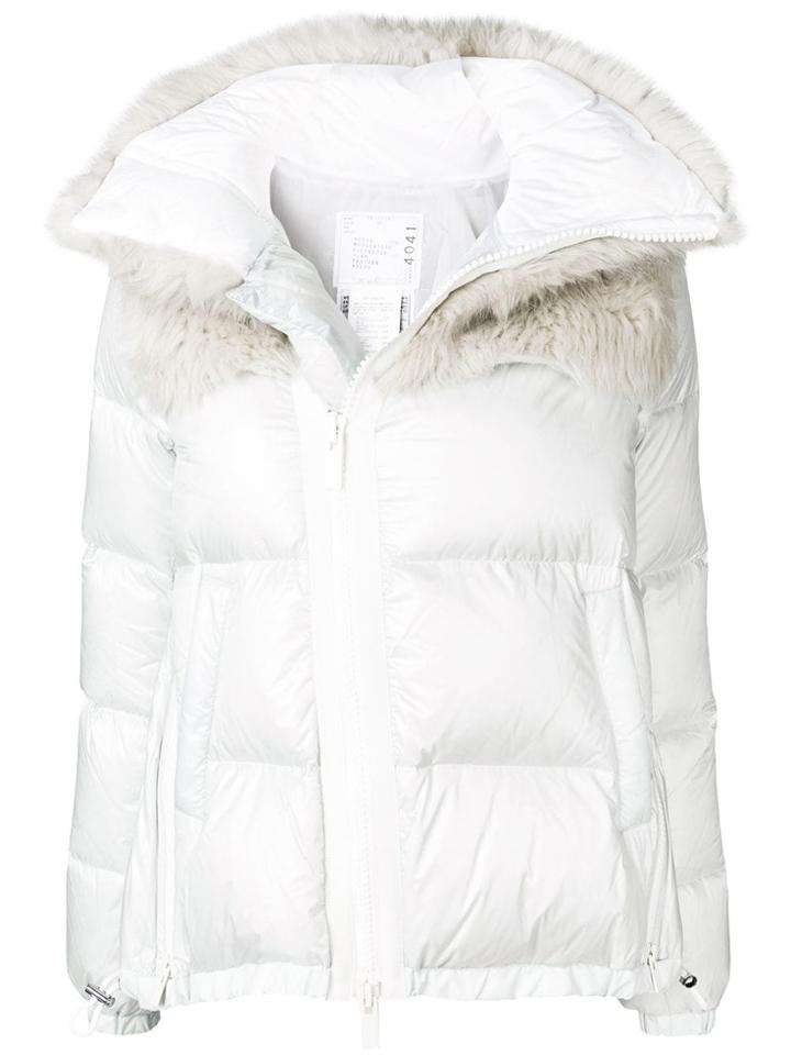 Sacai Paddd Winter Jacket - Nude & Neutrals