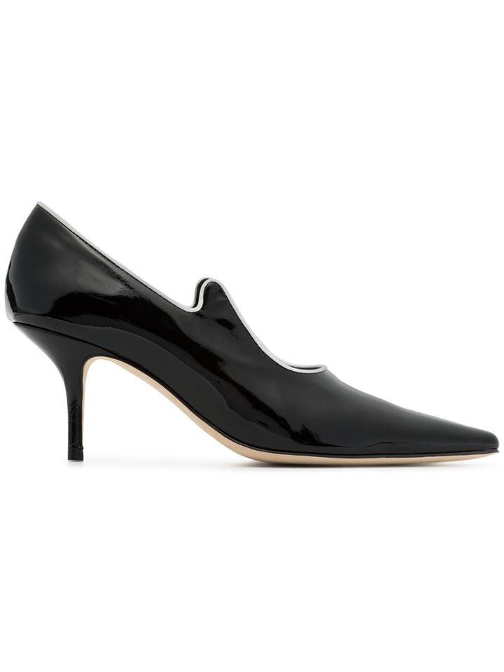 Dorateymur Black Groupie Jazz 70 Patent Leather Pumps