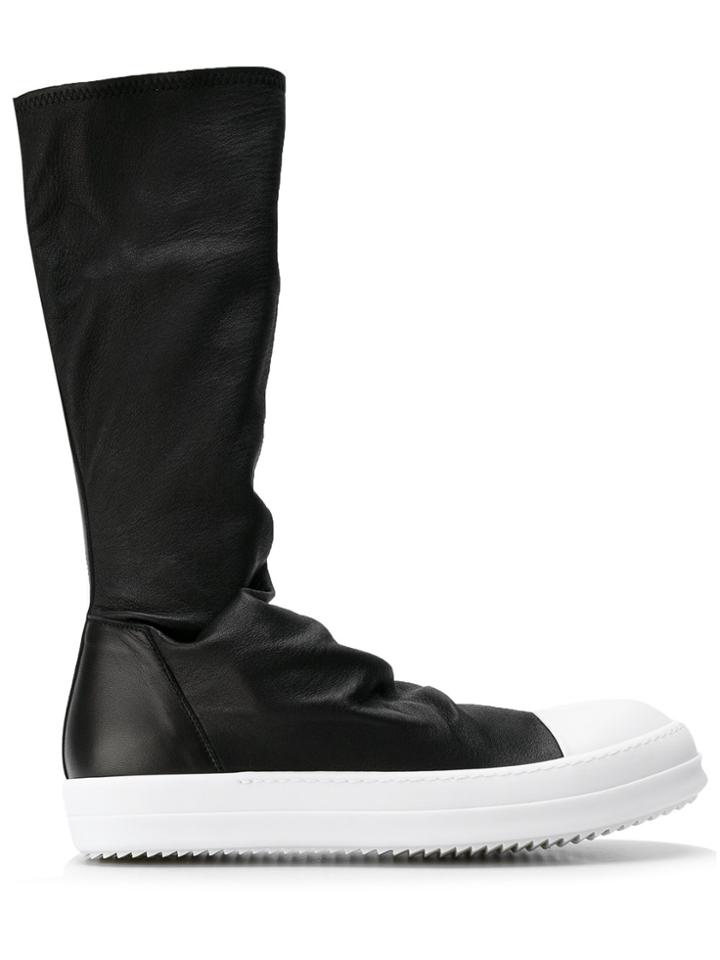 Rick Owens Sock Sneak Boots - Black