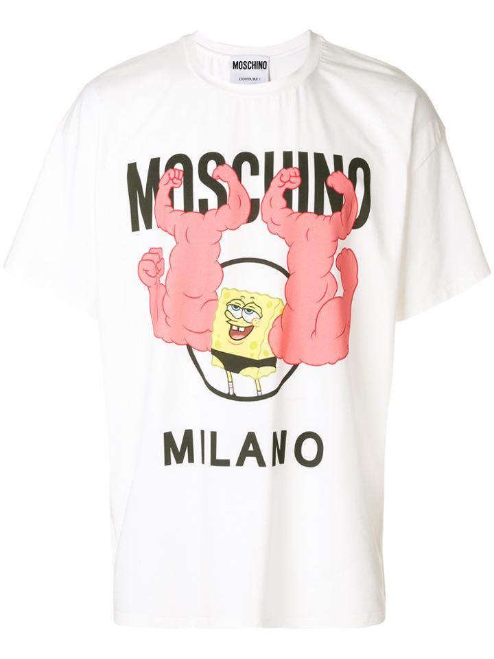 Moschino Spongebob T-shirt - White