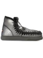 Mou 'eskimo' Metallic Boots - Black