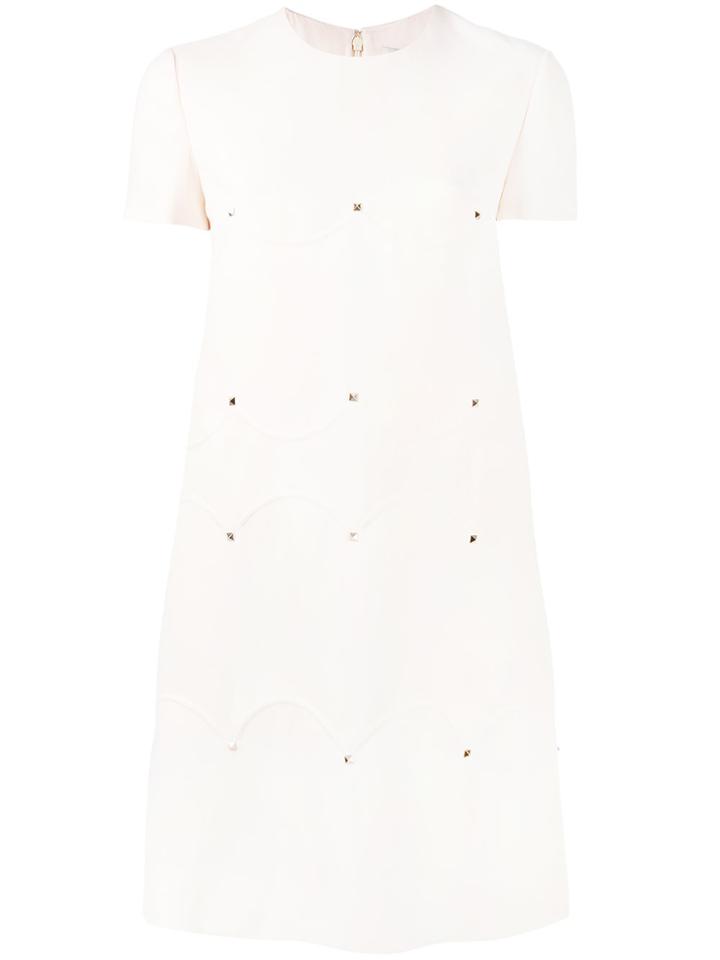 Valentino T-shirt Mini Dress - Nude & Neutrals