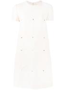 Valentino T-shirt Mini Dress - Nude & Neutrals
