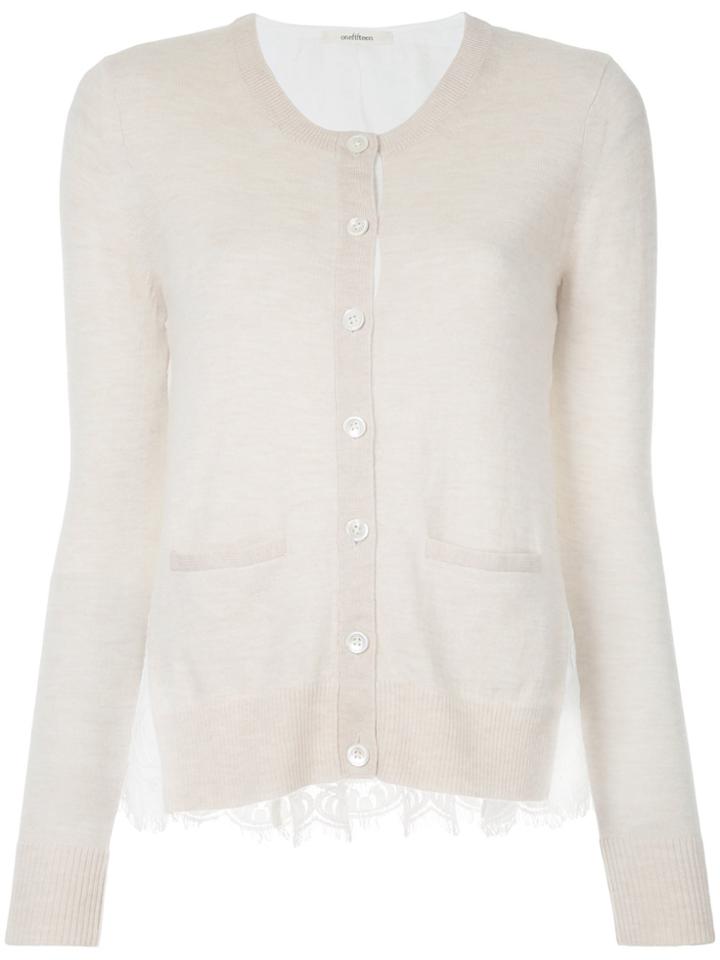 Onefifteen Classic Cardigan - Nude & Neutrals