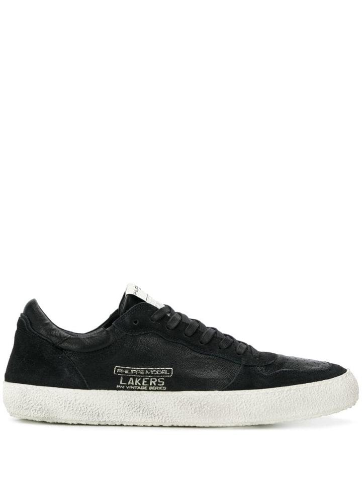 Philippe Model Lakers Vintage Sneakers - Black
