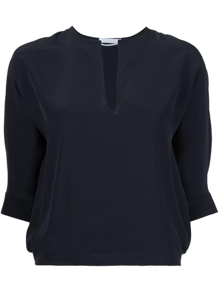 Chloé Three Quarter Sleeve Blouse