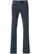 Jacob Cohen Printed Skinny Jeans - Blue