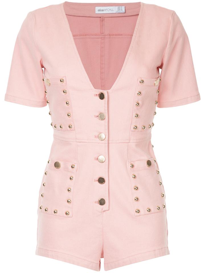 Alice Mccall All Day All Night Playsuit - Pink & Purple