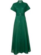Camilla And Marc Long Shirt Dress - Green