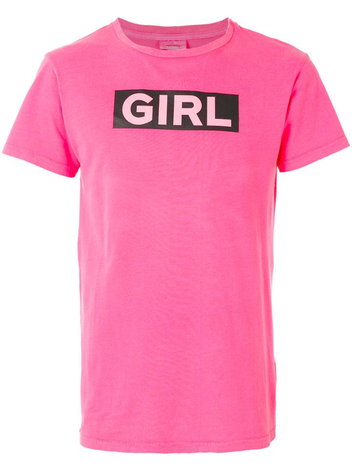 Ex Infinitas Printed T-shirt - Pink & Purple