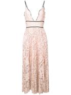 Maria Lucia Hohan Sequin Embroidered Datya Dress - Nude & Neutrals