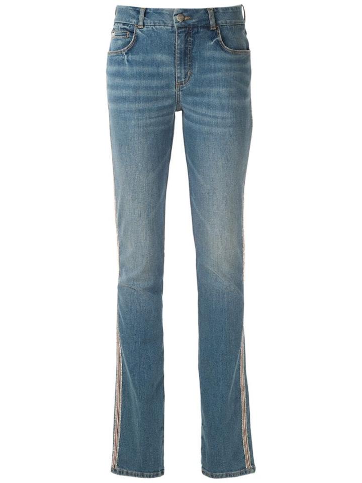 Tufi Duek Calça Jeans Gisele Reta Com Aplicaç O - Blue