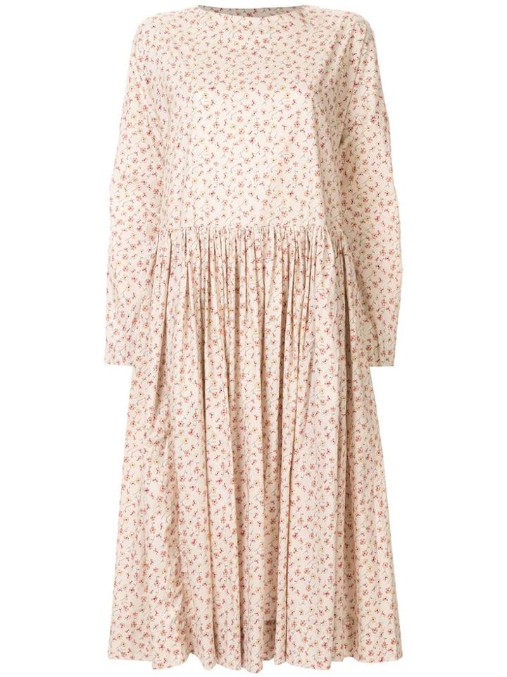 Casey Casey Pasha Floral Print Dress - White