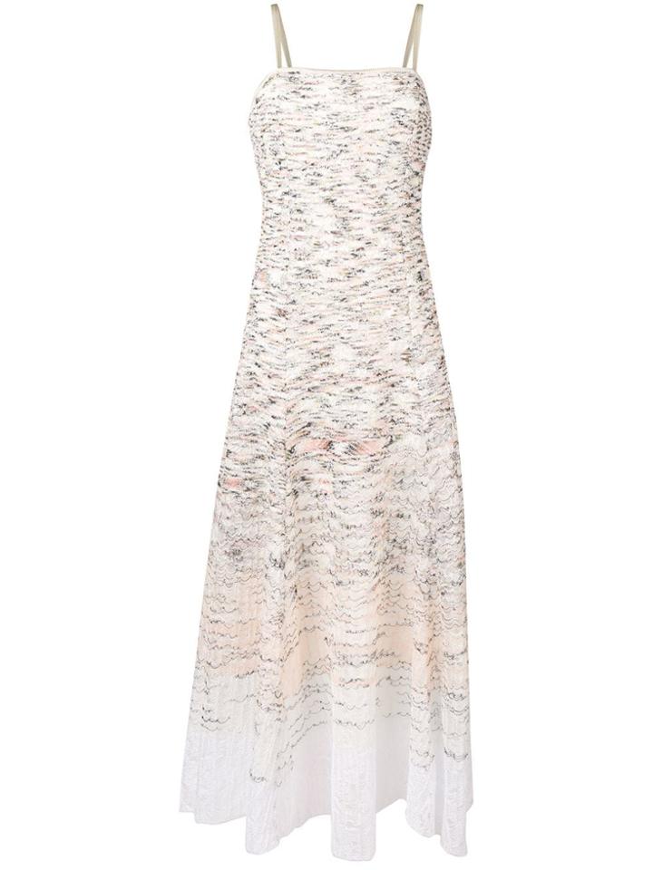 Missoni Fitted Sleeveless Dress - Neutrals