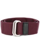 Marni Evola Canvas Belt - Pink