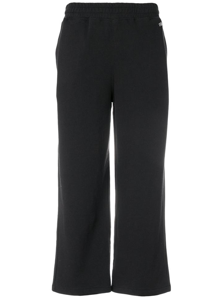 Stussy Cropped Track Pants - Black