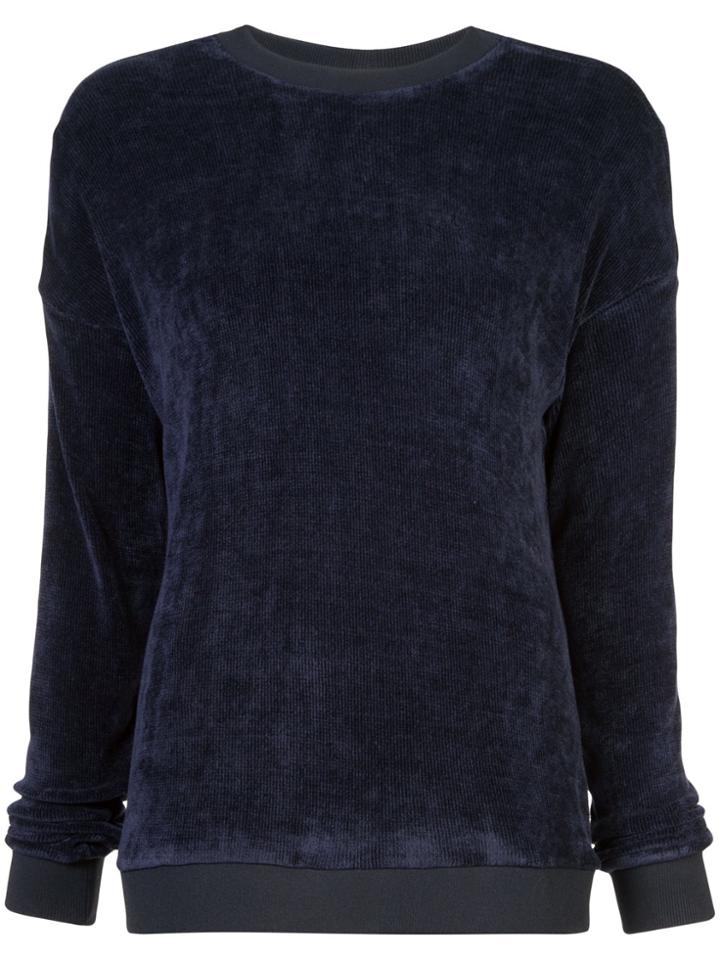 Tibi Classic Fitted Sweater - Blue