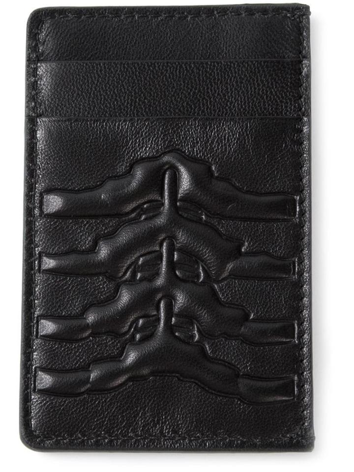Alexander Mcqueen Rib Cage Cardholder