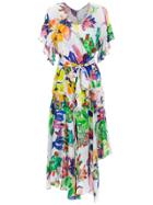 Tufi Duek Printed Midi Dress - Green