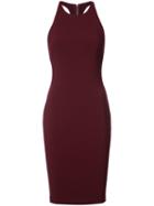 Likely T Back Dress, Women's, Size: 0, Red, Polyester/spandex/elastane/rayon