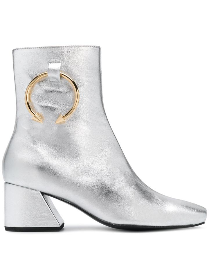 Dorateymur Metallic Ankle Boots