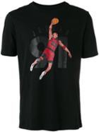 Nike Air Jordan 6 91 T-shirt, Men's, Size: Xl, Black, Cotton