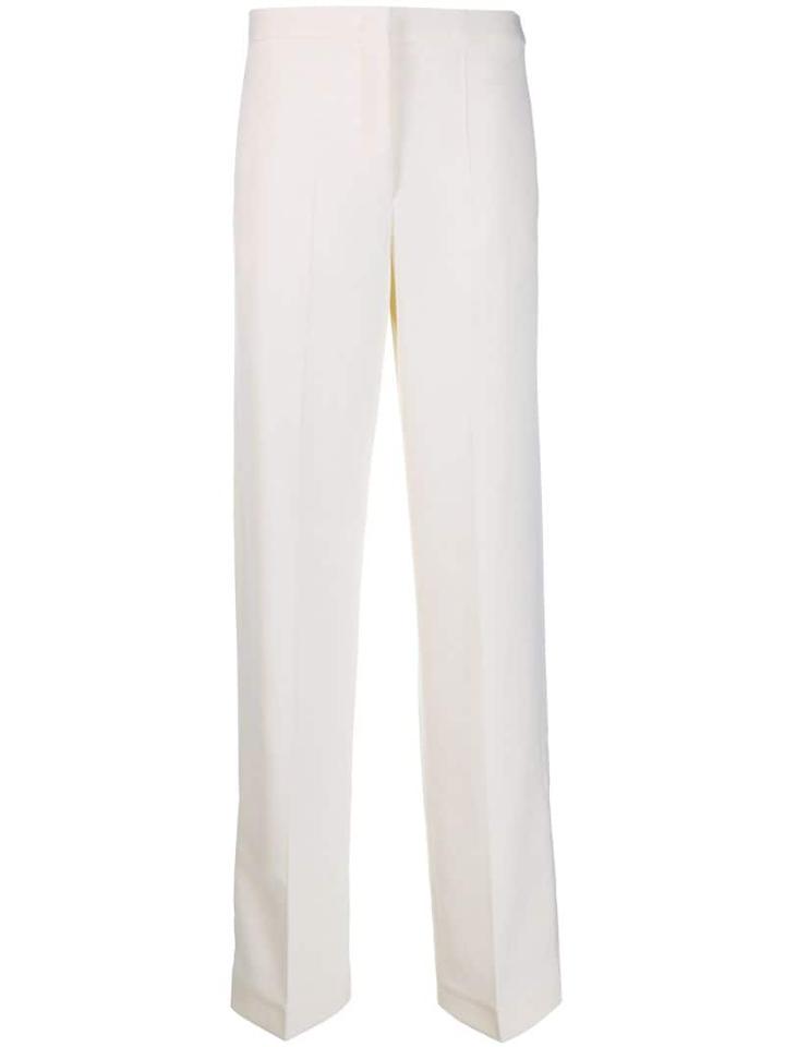 Jil Sander Tailored Wide-leg Trousers - White
