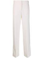Jil Sander Tailored Wide-leg Trousers - White