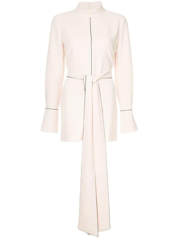 Layeur Edmonia Belted Blouse - Pink