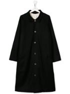Little Creative Factory Kids Teen Single-breasted Coat - Black