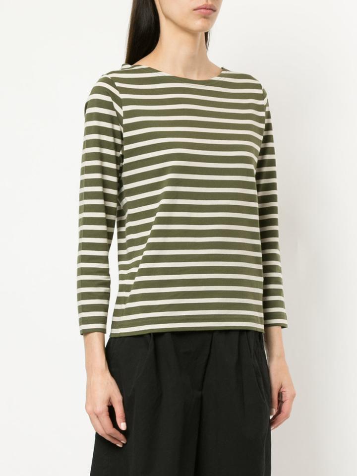 Margaret Howell Striped Top - Green