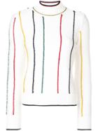 Rag & Bone Striped Jumper - White