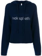 Philo-sofie Woke Up Like This Hoodie - Blue
