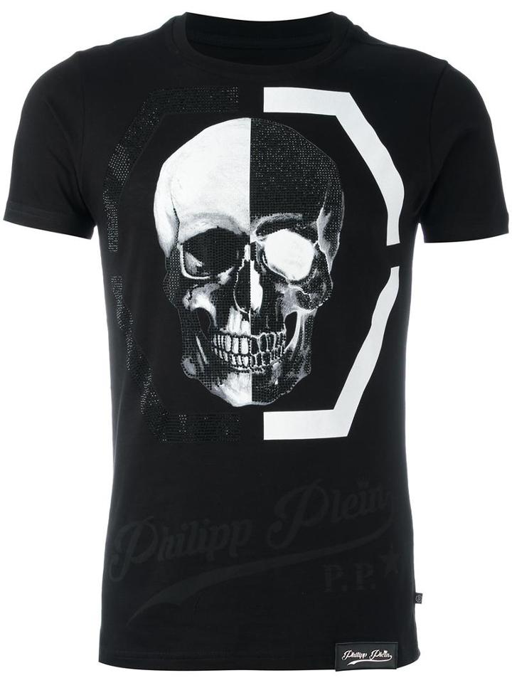 Philipp Plein 'ideal' T-shirt, Men's, Size: Xl, Black, Cotton
